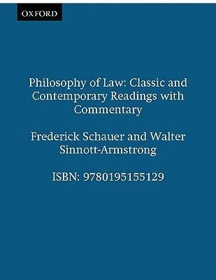 Philosophy of Law: Classic and Contemporary Readings with Commentary Ebook Epub