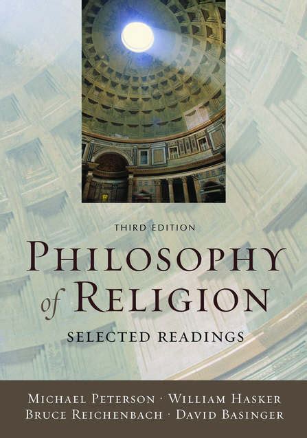 Philosophy of Religion: Selected Readings Ebook Epub