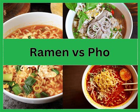 Pho and Ramen: The Ultimate Comfort Food Showdown