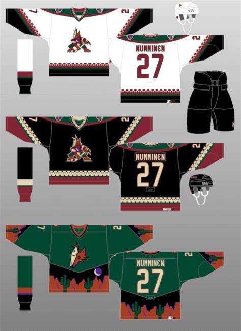 Phoenix Coyotes Jerseys: A Retro Revolution of 2,100 Styles