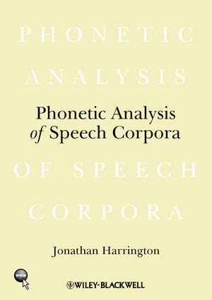 Phonetic Analysis of Speech Corpora Epub