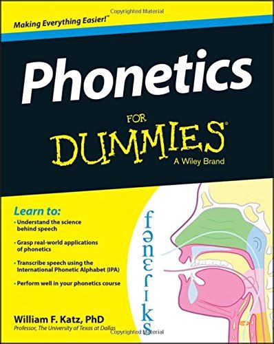 Phonetics For Dummies PDF