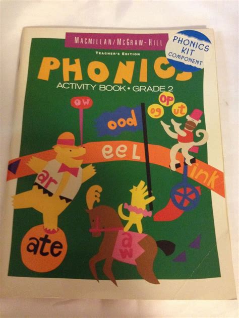 Phonics Activity Book Grade 2, Teachers Edition Ebook Kindle Editon