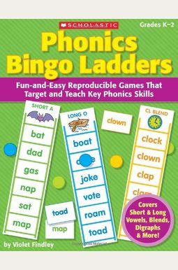 Phonics Bingo Ladders: Fun-and-Easy Reproducible Games That Target and Teach Key Phonics Skills Epub