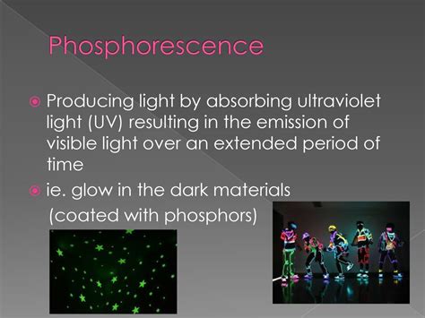 Phosphorescence: The Science of Light Emission