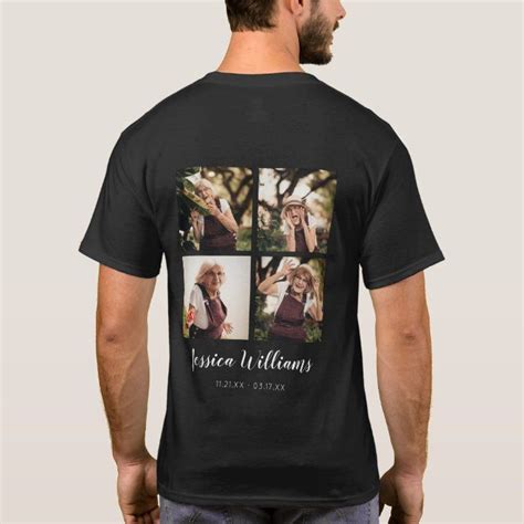 Photo Collage Shirts: A Canvas for Your Memories