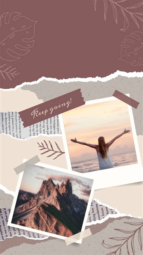 Photo Collage Wallpaper Template