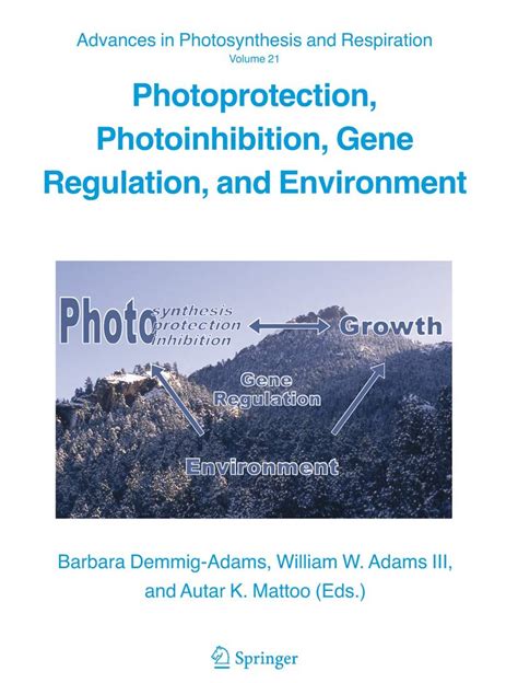 Photoprotection, Photoinhibition, Gene Regulation, and Environment Kindle Editon