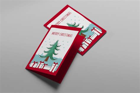 Photoshop Christmas Card Templates Free Download
