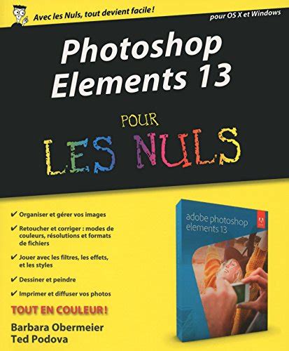 Photoshop Elements 13 pour les Nuls French Edition Kindle Editon