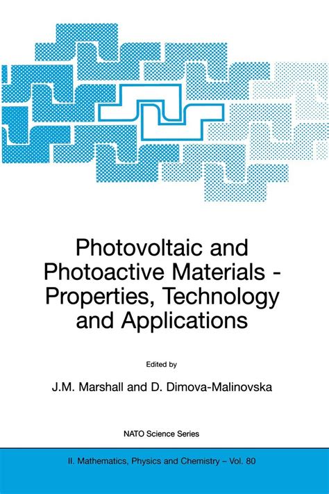Photovoltaic and Photoactive Materials - Properties, Technology and Applications PDF