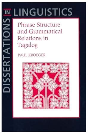 Phrase Structure and Grammatical Relations in Tagalog Epub