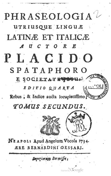 Phraseologia Vtriusque Lingue Latinae Reader