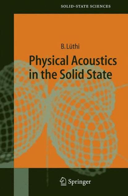 Physical Acoustics in the Solid State 1st Edition PDF