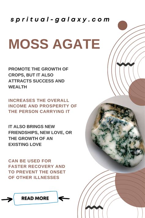 Physical Benefits of Moss Agate