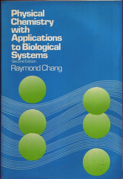 Physical Chemistry With Applications to Biological Systems Epub