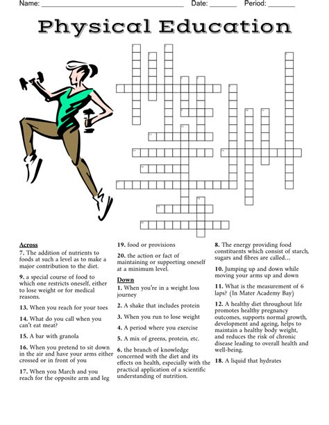 Physical Education 19 Crossword Answers Reader