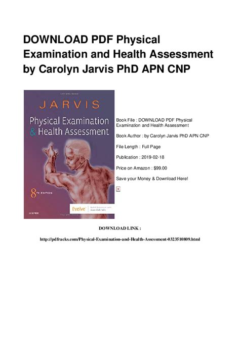 Physical Examination and Health Assessment-Text Only Reader