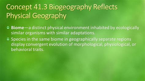 Physical Geography Biogeography Epub