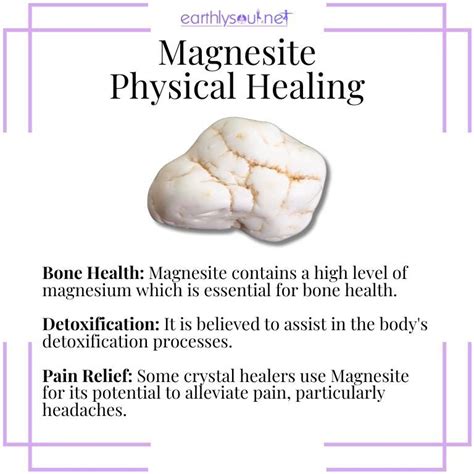 Physical Healing Properties: