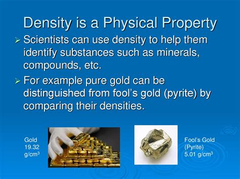 Physical Properties of Fools Gold