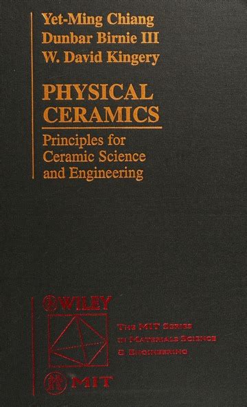 Physical ceramics chiang solution Ebook Kindle Editon