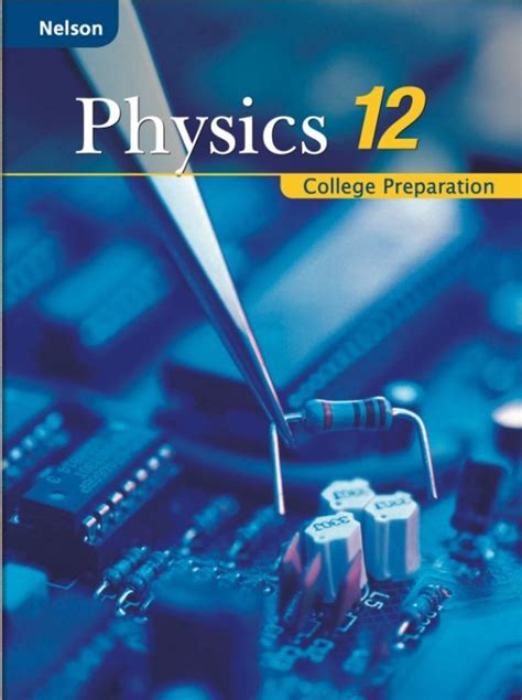 Physics 12 University Preparation - Nelson Education Ebook PDF