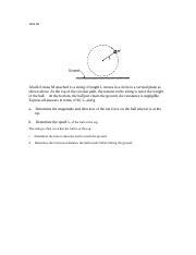 Physics 1984 B1 Solutions Reader