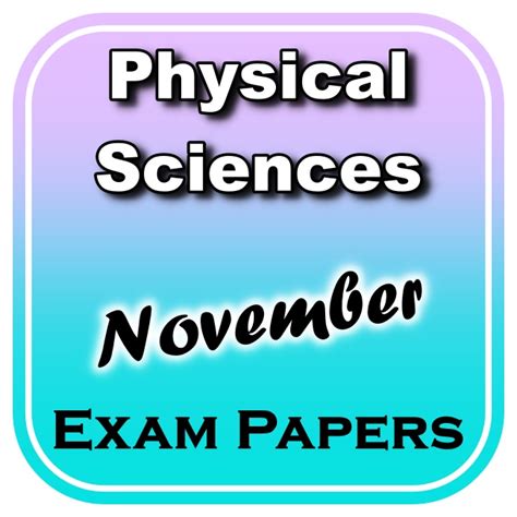 Physics And Chemistry For Grade 11 2014 November Papers PDF Kindle Editon