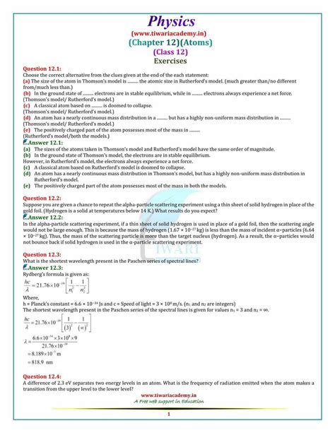 Physics Chapter 5 Review Answers PDF