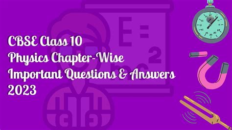 Physics Chapter Wise Objective Questions And Answers PDF