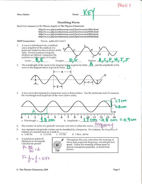 Physics Classroom Packet Answers Electromagetism Doc