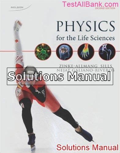 Physics For The Life Sciences 2nd Edition Solutions Manual Reader