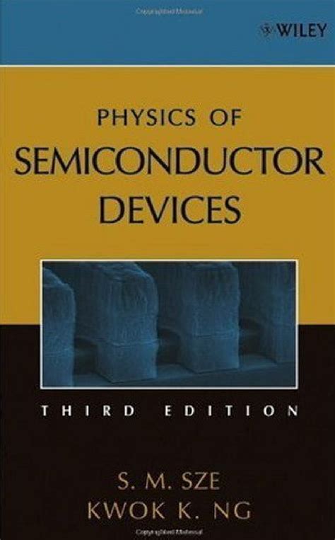 Physics Of Semiconductor Devices 3rd Edition Solution Epub