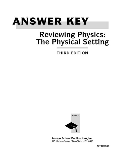 Physics The Physical Setting Topic 2 Answers Epub