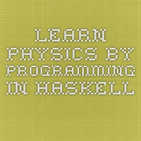 Physics Through C-Programming PDF