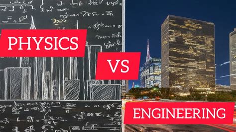 Physics vs Engineering: A Tale of Two Disciplines