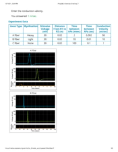 Physioex 90 Exercise 3 Activity 7 Answers Doc