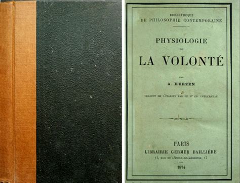 Physiologie de La Volont ... Kindle Editon