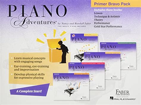 Piano Adventures Primer Bravo Pack 5-Book Pack Kindle Editon