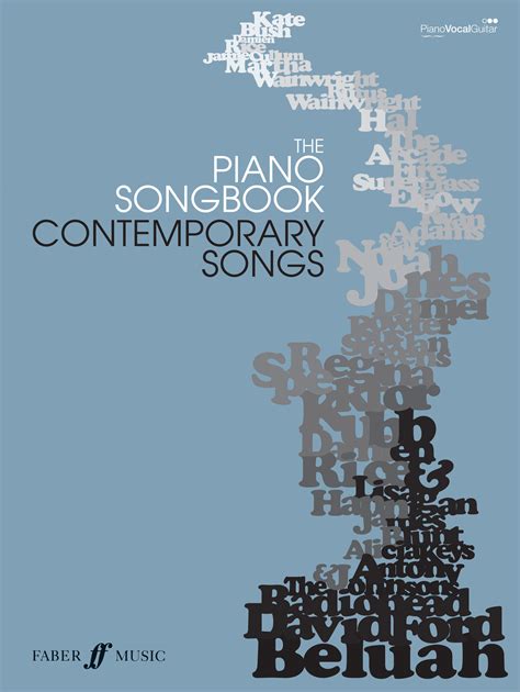 Piano Songbook: Contemporary Songs (piano/vocal/guitar): Ebook Ebook Kindle Editon