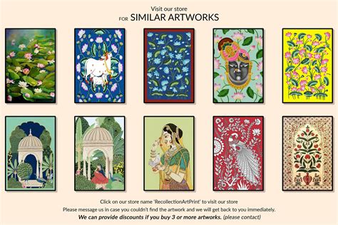 Pichwai Painting Printable