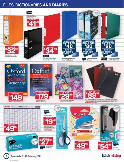 Pick N Pay Back To School Catalogue