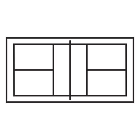 Pickleball Court Template