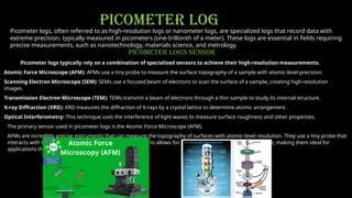 Picometers: The Ultimate Measure for Precision