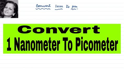 Picometre: The Fundamental Unit of Extraordinary Precision