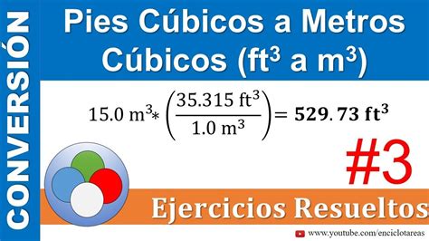 Pie Cúbico a Metro Cúbico: Exploring the Conversion and its Applications