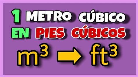 Pie cúbico (ft³):