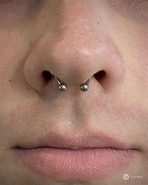 Piercing na Asa do Nariz: