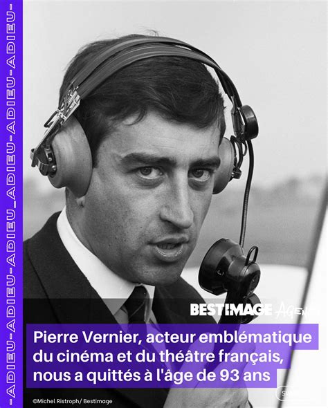 Pierre Vernier: Un Acteur de Renommée Internationale